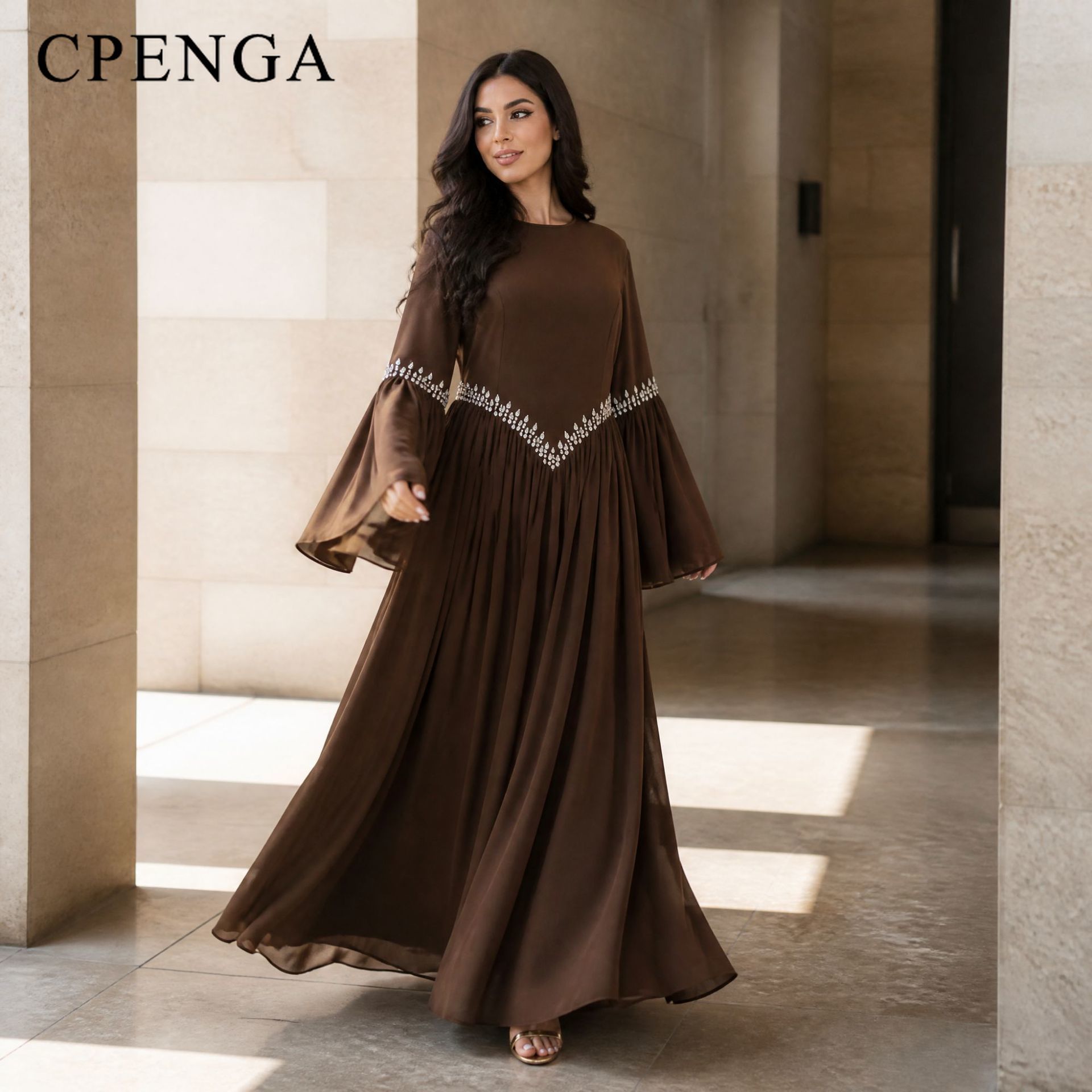 Abaya Modest Wear - Luxe Dubai Abaya voor vrouwen, moslim
