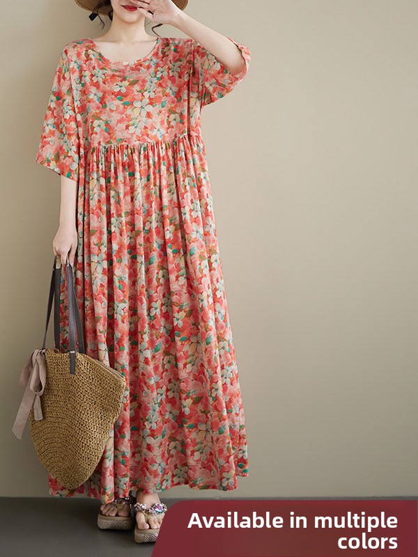 Ethnic Fashion Clothing - Zomer Nieuwe Plus Size Jurk met