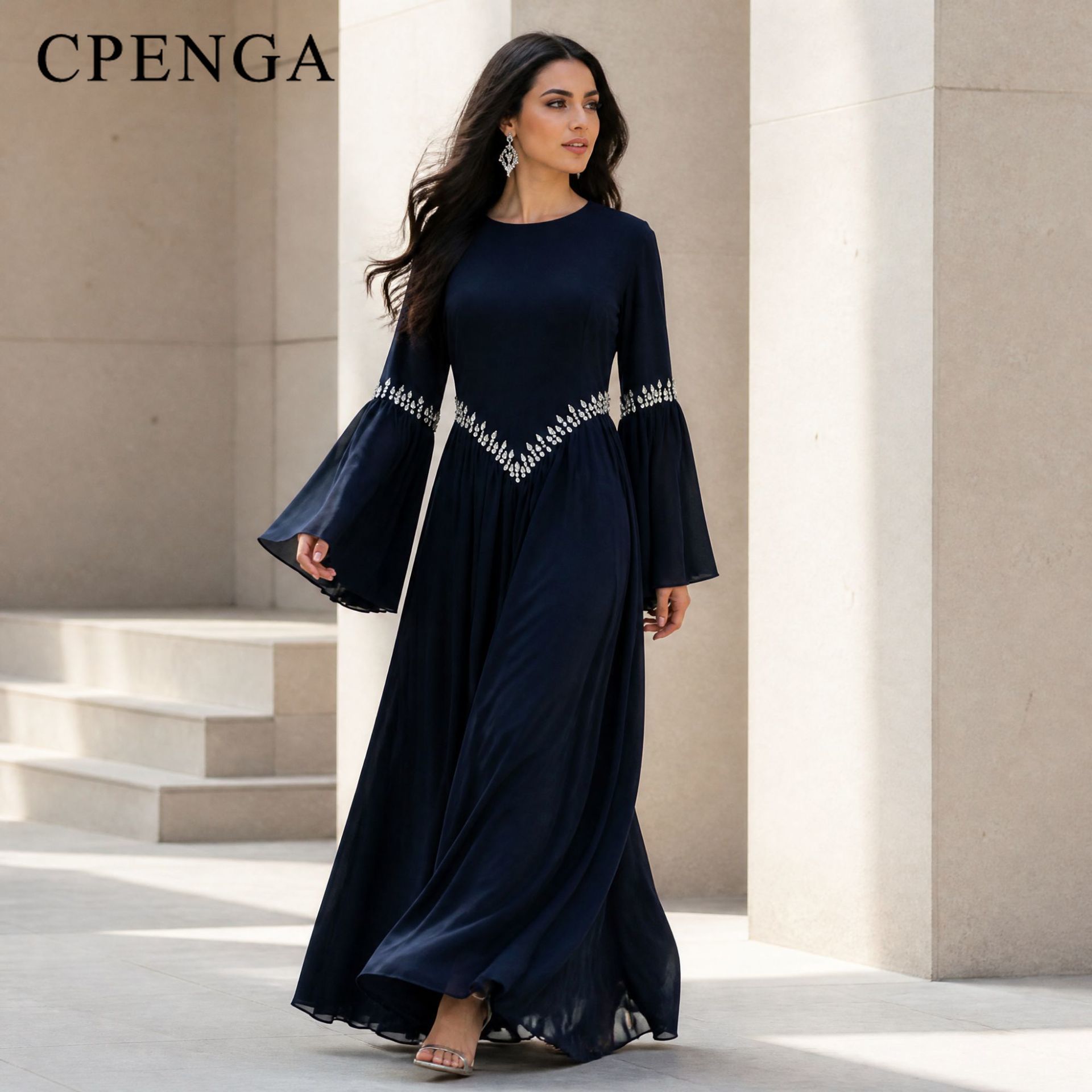 Luxe Dubai Abaya voor vrouwen, - Abaya Modest Wear recensie en prijs