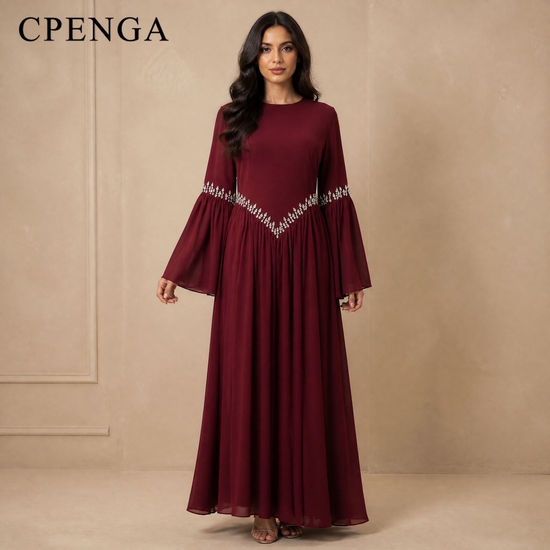 Luxe Dubai Abaya voor vrouwen, - Abaya Modest Wear recensie en prijs