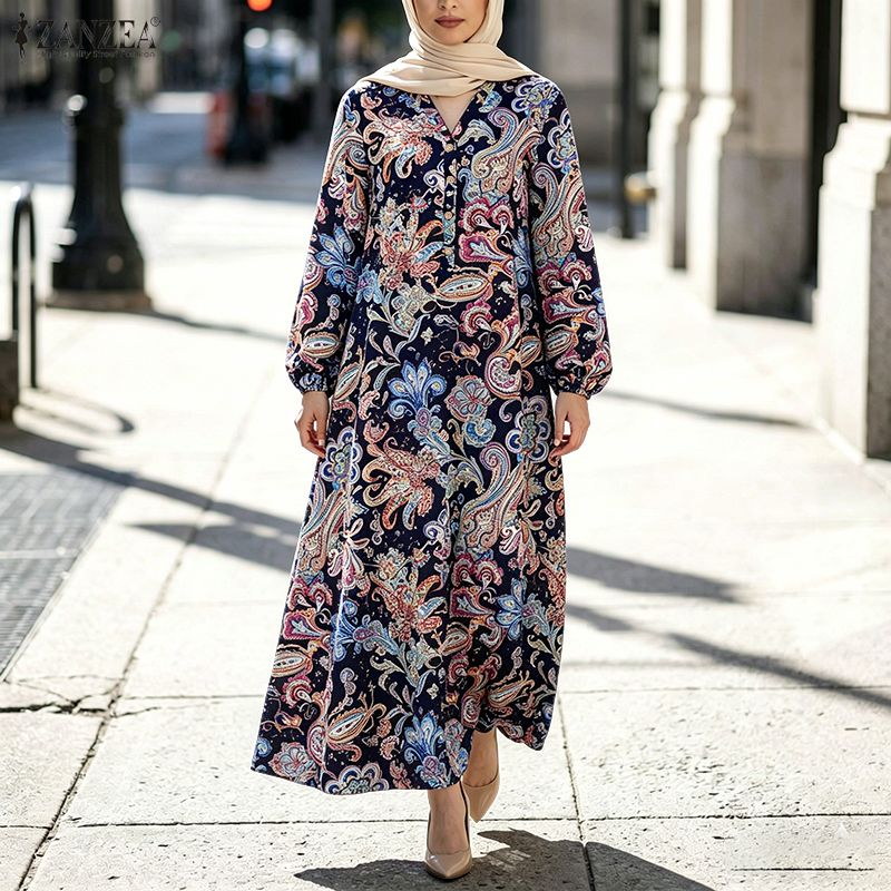 ZANZEA Vrouwen Vakantie Paisle - Abaya Modest Wear recensie en prijs