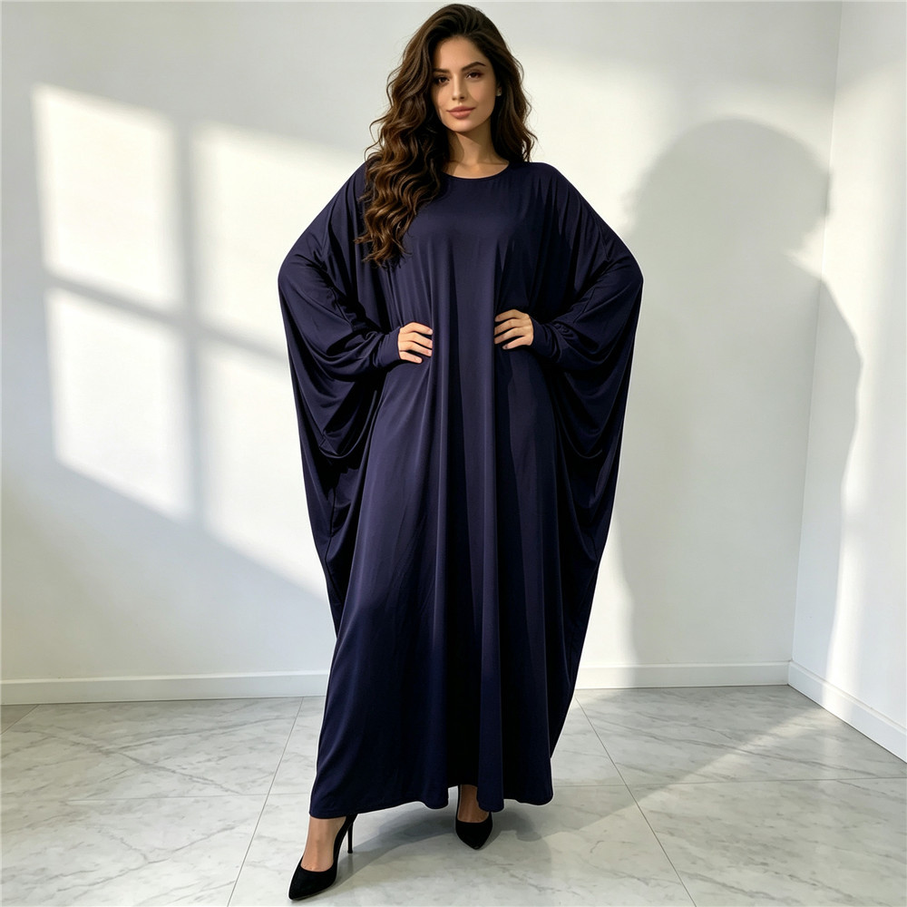 Effenkleurige Abaya met vleerm - Abaya Modest Wear recensie en prijs
